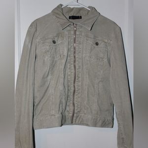 Vintage Nautica Corduroy Zip Up Jacket Women's XL